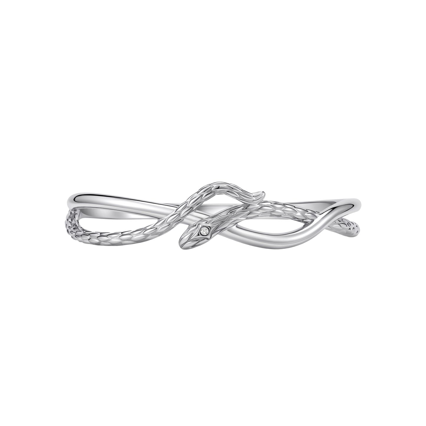 Triple Serpent Double-Layer Bangle