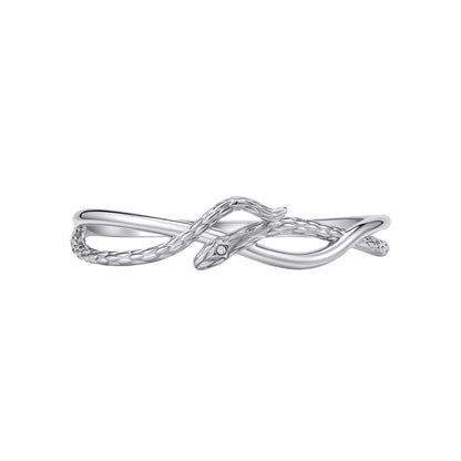 Triple Serpent Double-Layer Bangle