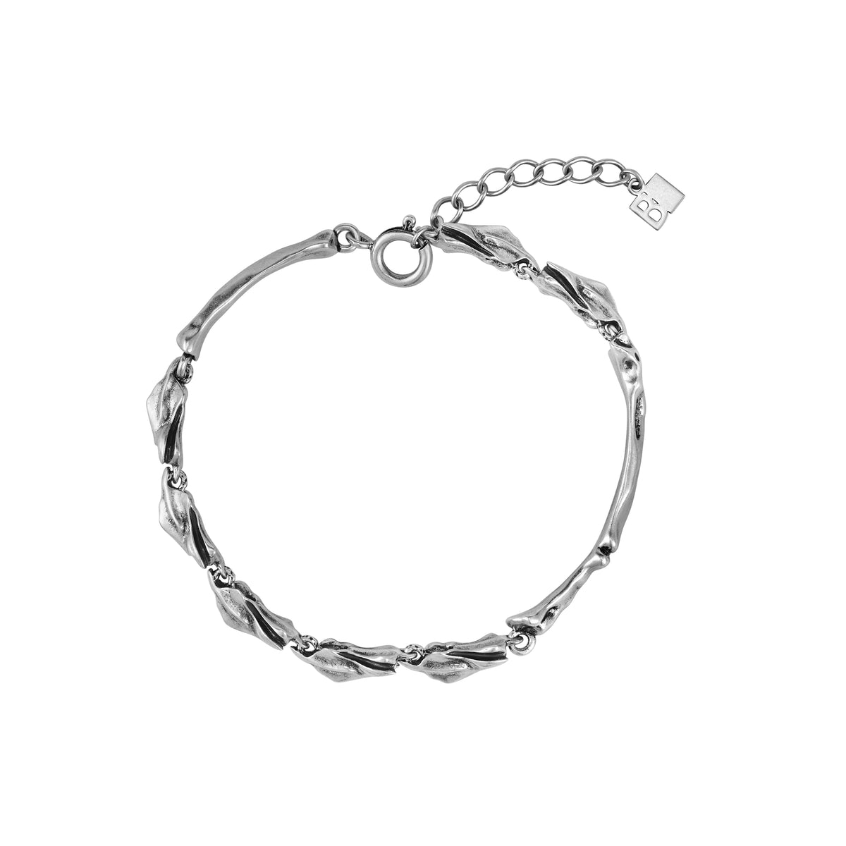 S925 Night Cat Bone Bracelet