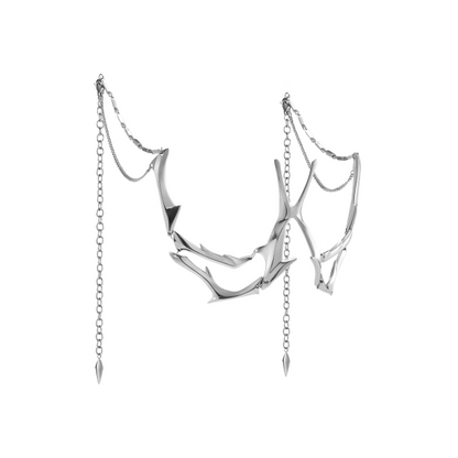 3D Flying Dove Face Jewelry