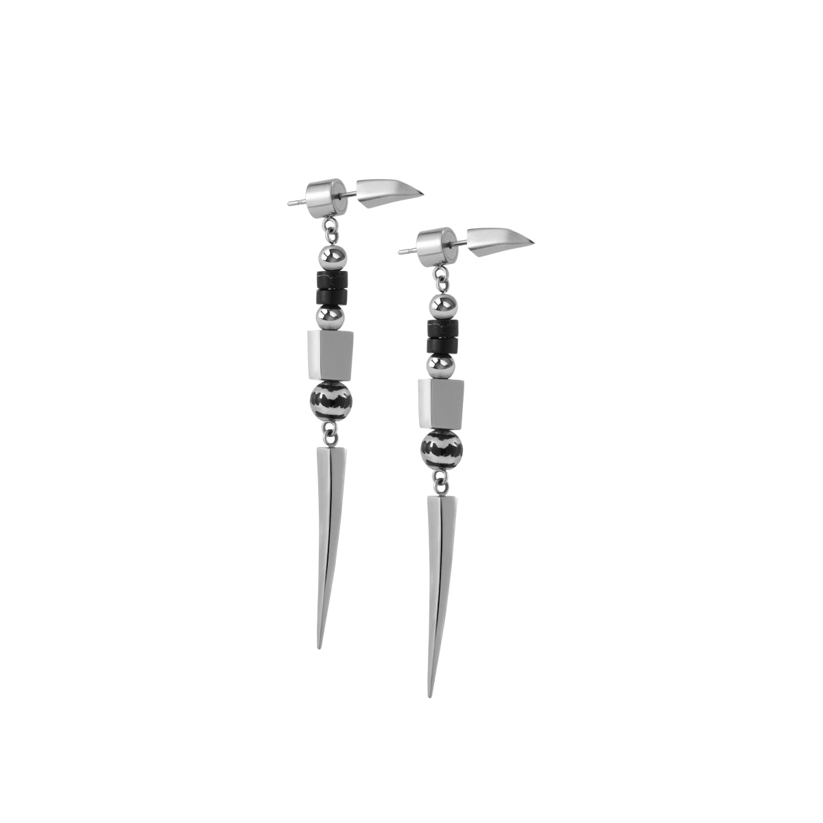Stone Inlay Earrings
