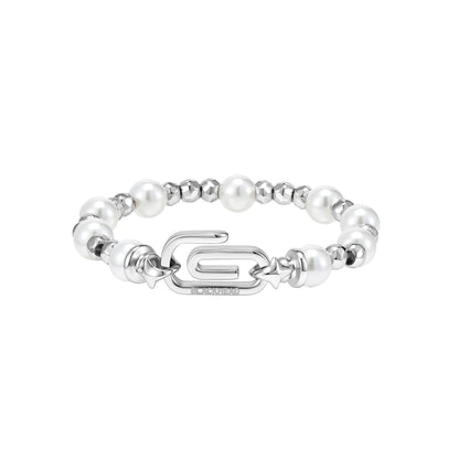 Paperclip Nebula Beaded Bracelet