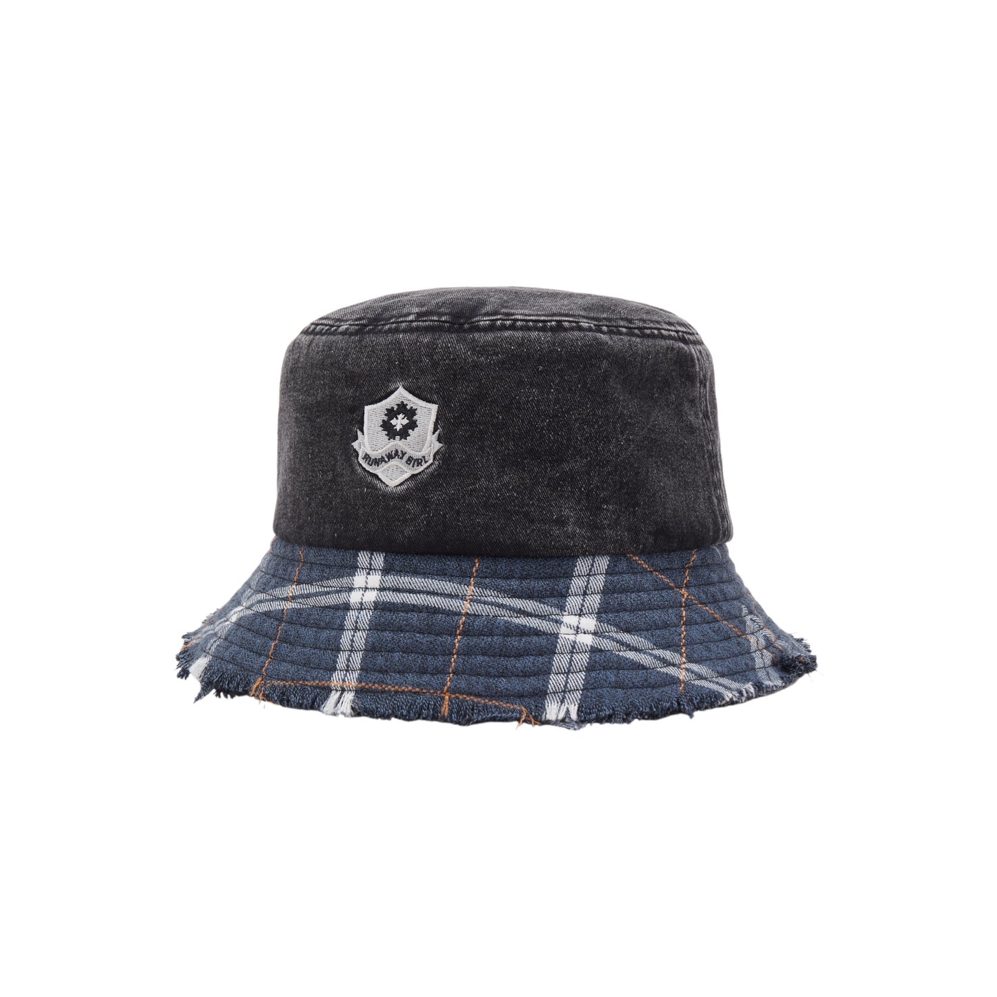 Prom Emblem Plaid Bucket Hat