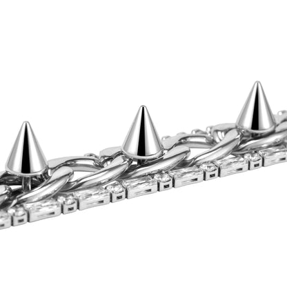 Multi-Layer Stud Chain Bracelet