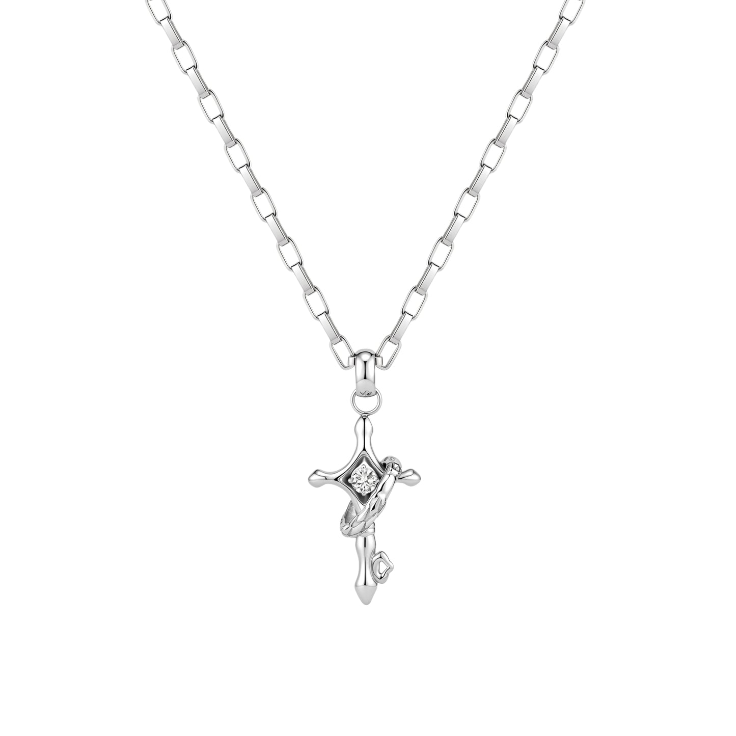 Starburst Key Layered Necklace