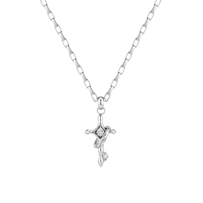 Starburst Key Layered Necklace