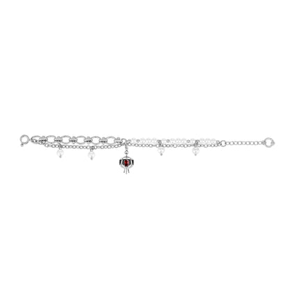 Bad Pomegranate Pearl Bracelet