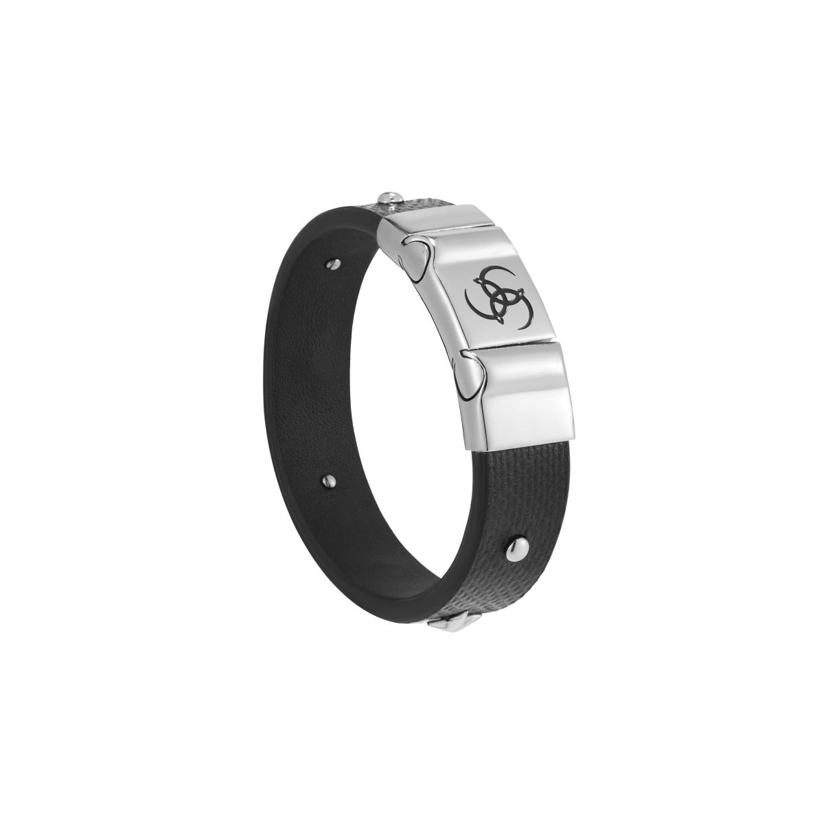 Triple Serpent Ring Snake Pattern Bracelet