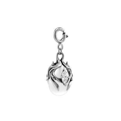 S925 Booby Bird Egg Pendant