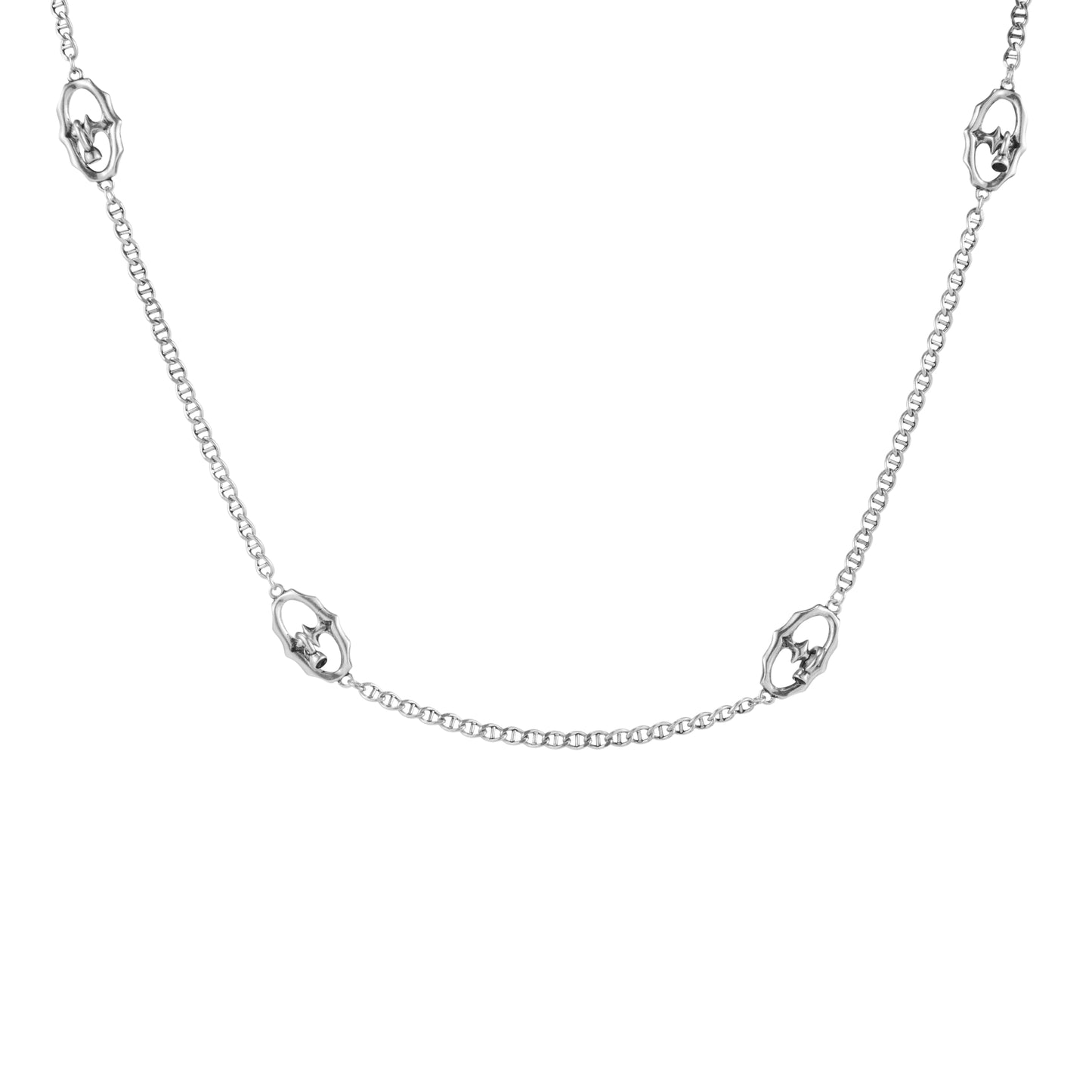 Warthog Snout Link Chain Necklace