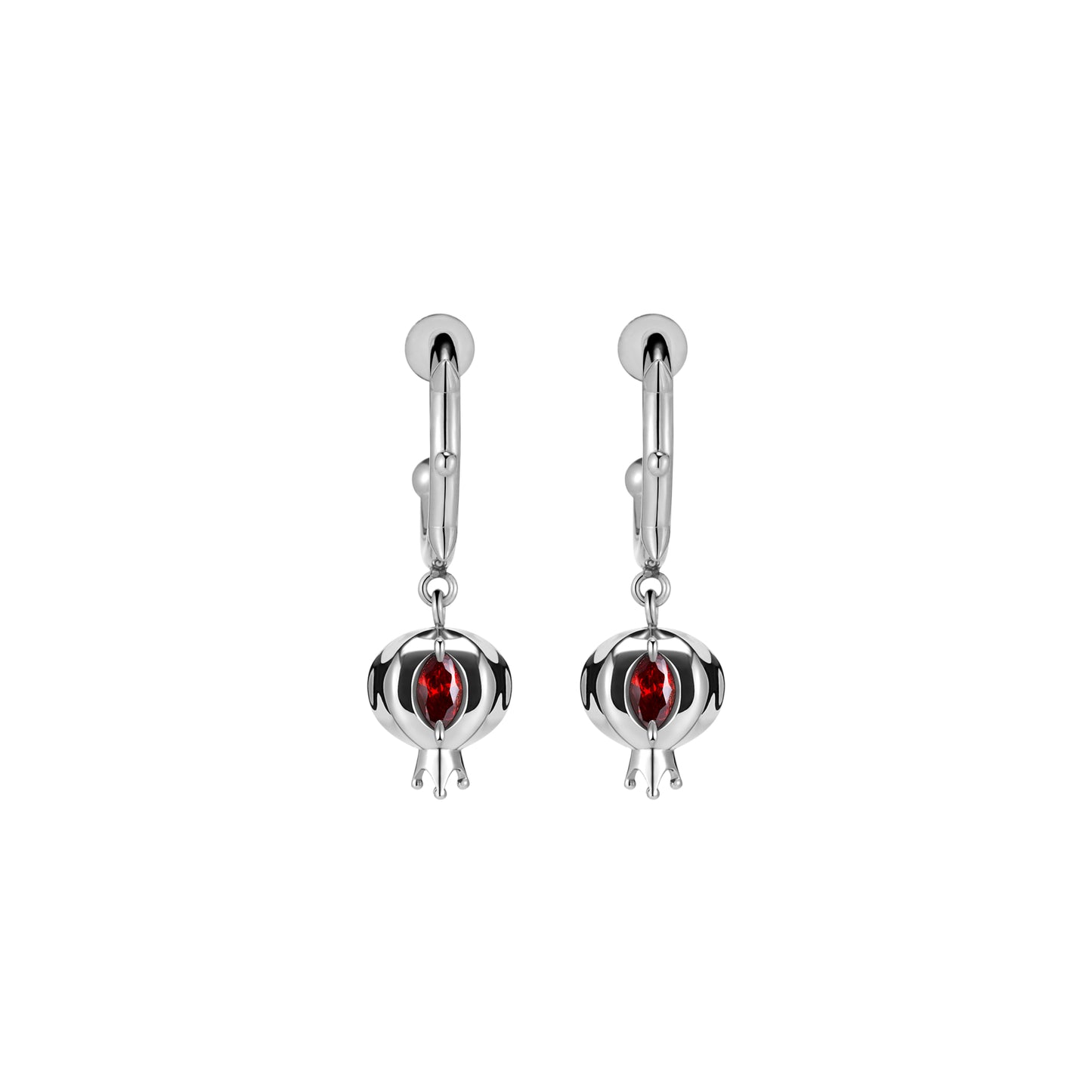 Bad Pomegranate Drop Earrings