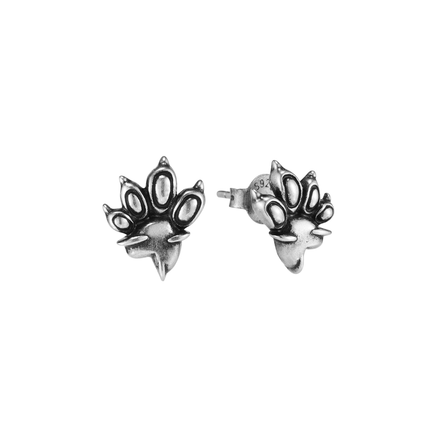 Night Cat Claw Stud Earring