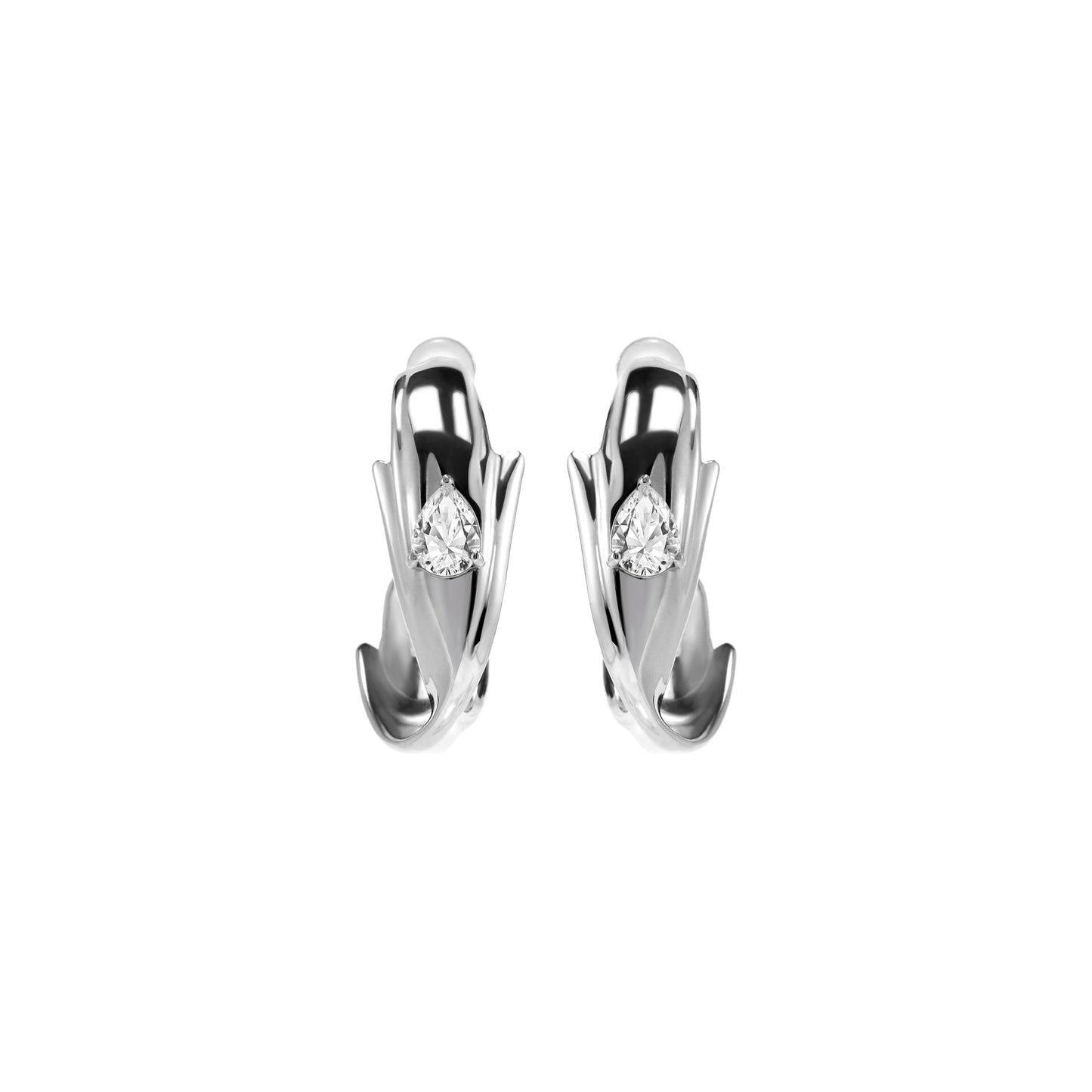Convertible Double-Layer Petal Earrings
