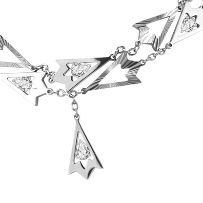 Cornflower Petal Choker