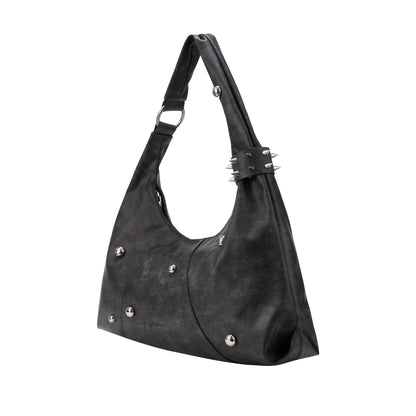 Studded Punk Oversized Tote