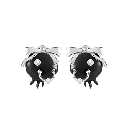 Pierced Bad Pomegranate Statement Stud Earring