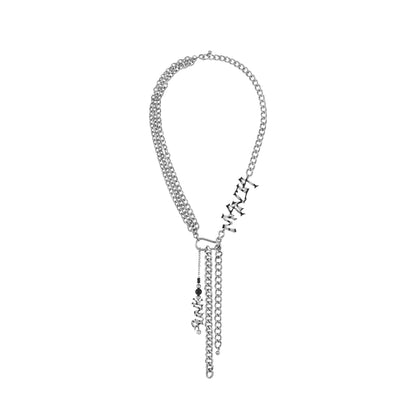 "Punk Mania" Tie Necklace