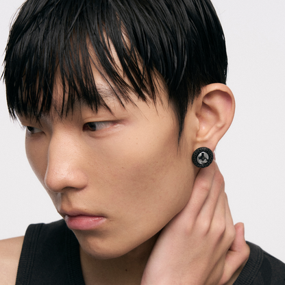 Starburst Snake Eye Earrings