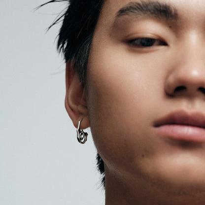 Warthog Snout Stud Earring (Single)