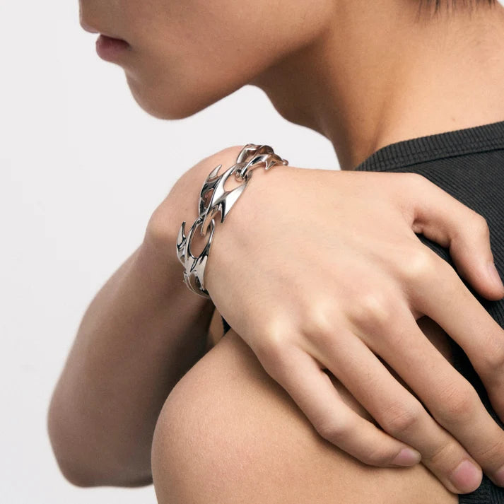 Snake Bone Chain Bundle（Necklace + Bracelet）