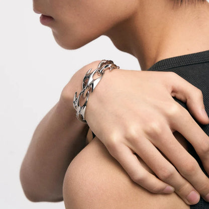 Snake Bone Chain Bundle（Necklace + Bracelet）