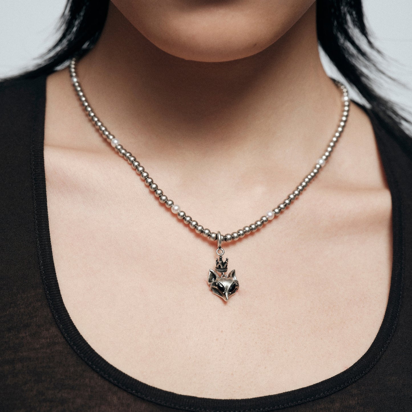 Fox Crown Pendant