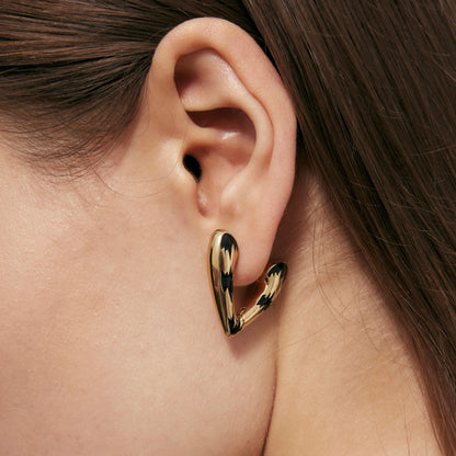 Punk Moth Pattern Earrings