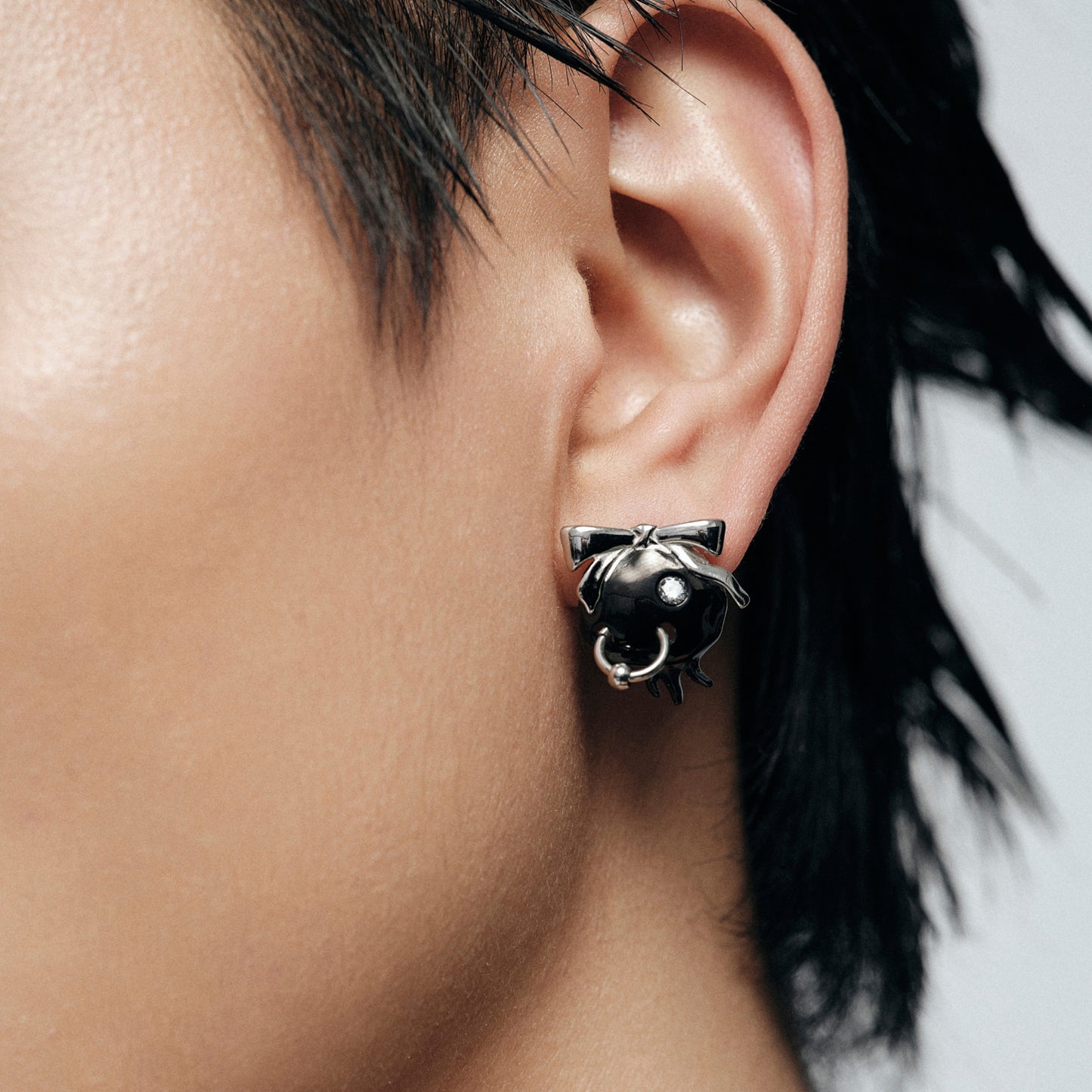 Pierced Bad Pomegranate Statement Stud Earring