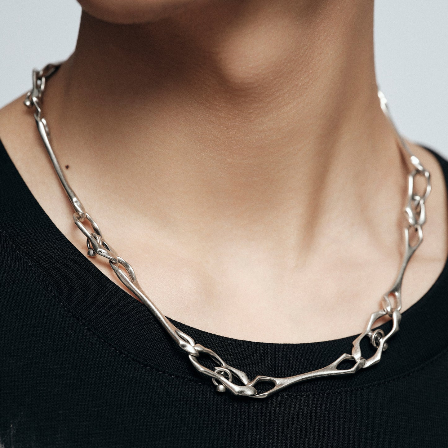 Warthog Snout Statement Chain Necklace