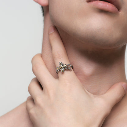Starburst Key Watch Strap Ring