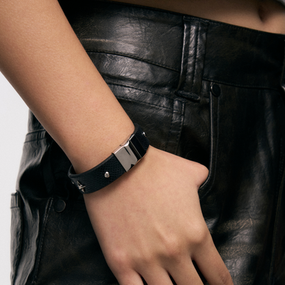 Triple Serpent Ring Snake Pattern Bracelet