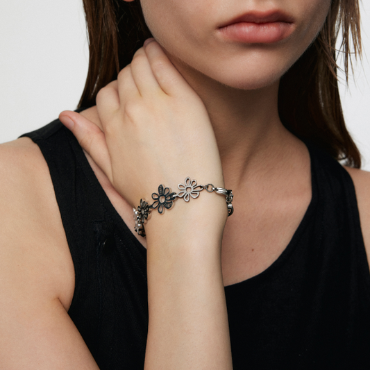 Anti-War Flower Bracelet