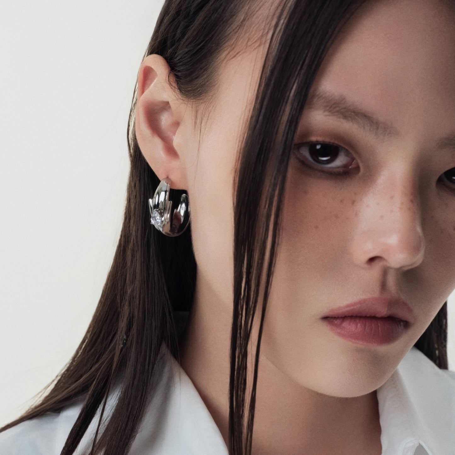 Convertible Double-Layer Petal Earrings