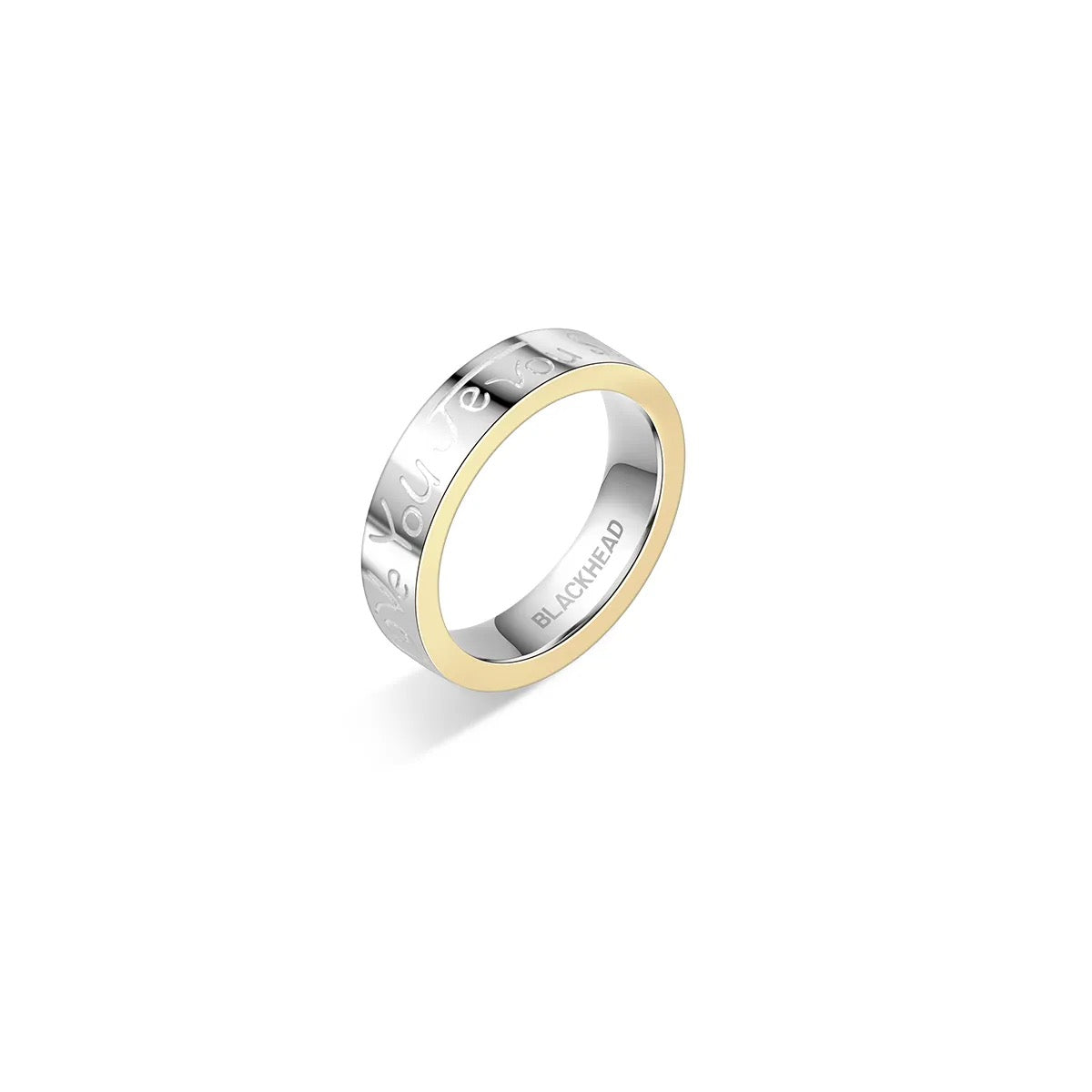 I Love You Two-Tone Ring