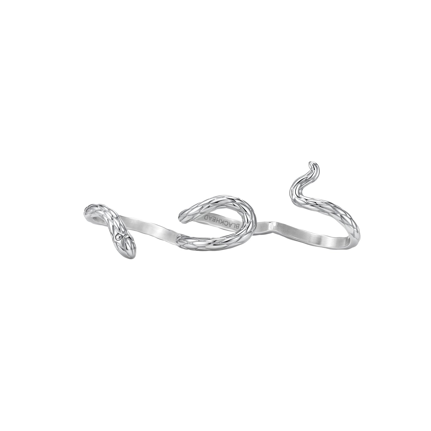 Triple Serpent Three-Finger Ring