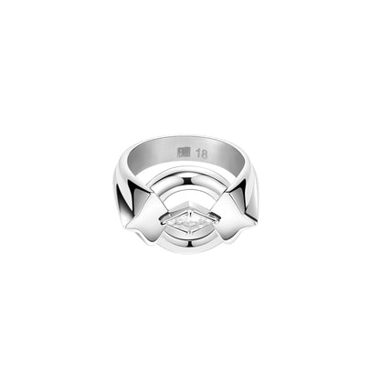 Radiant Starburst Signet Ring