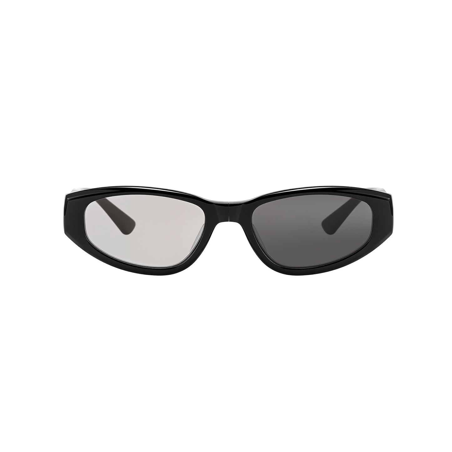 Slim Square Folding Sunglasses – Grey Photochromic