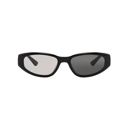 Slim Square Folding Sunglasses – Grey Photochromic