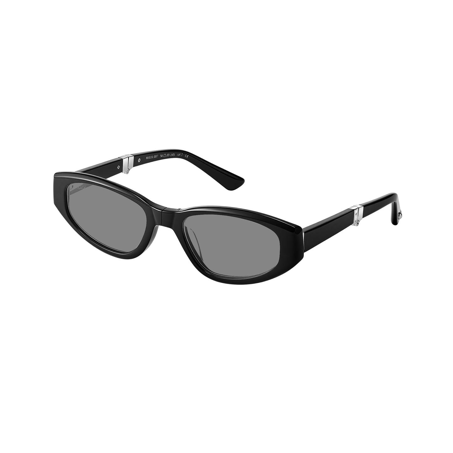 Slim Square Folding Sunglasses – Grey Photochromic