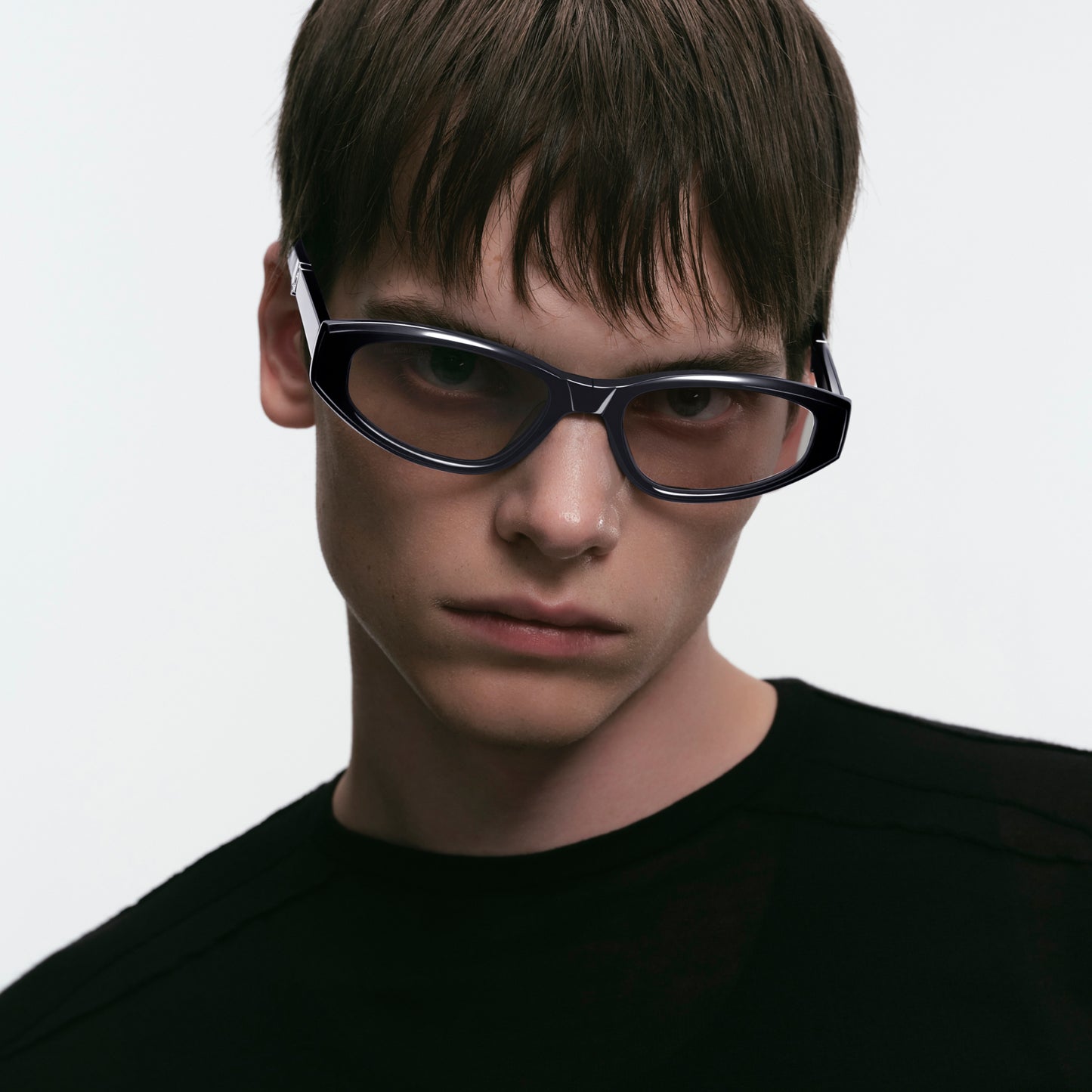 Slim Square Folding Sunglasses – Grey Photochromic