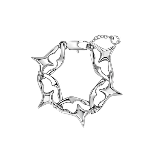 Diamond Prism Spike Bracelet