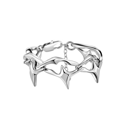 Diamond Prism Spike Bracelet