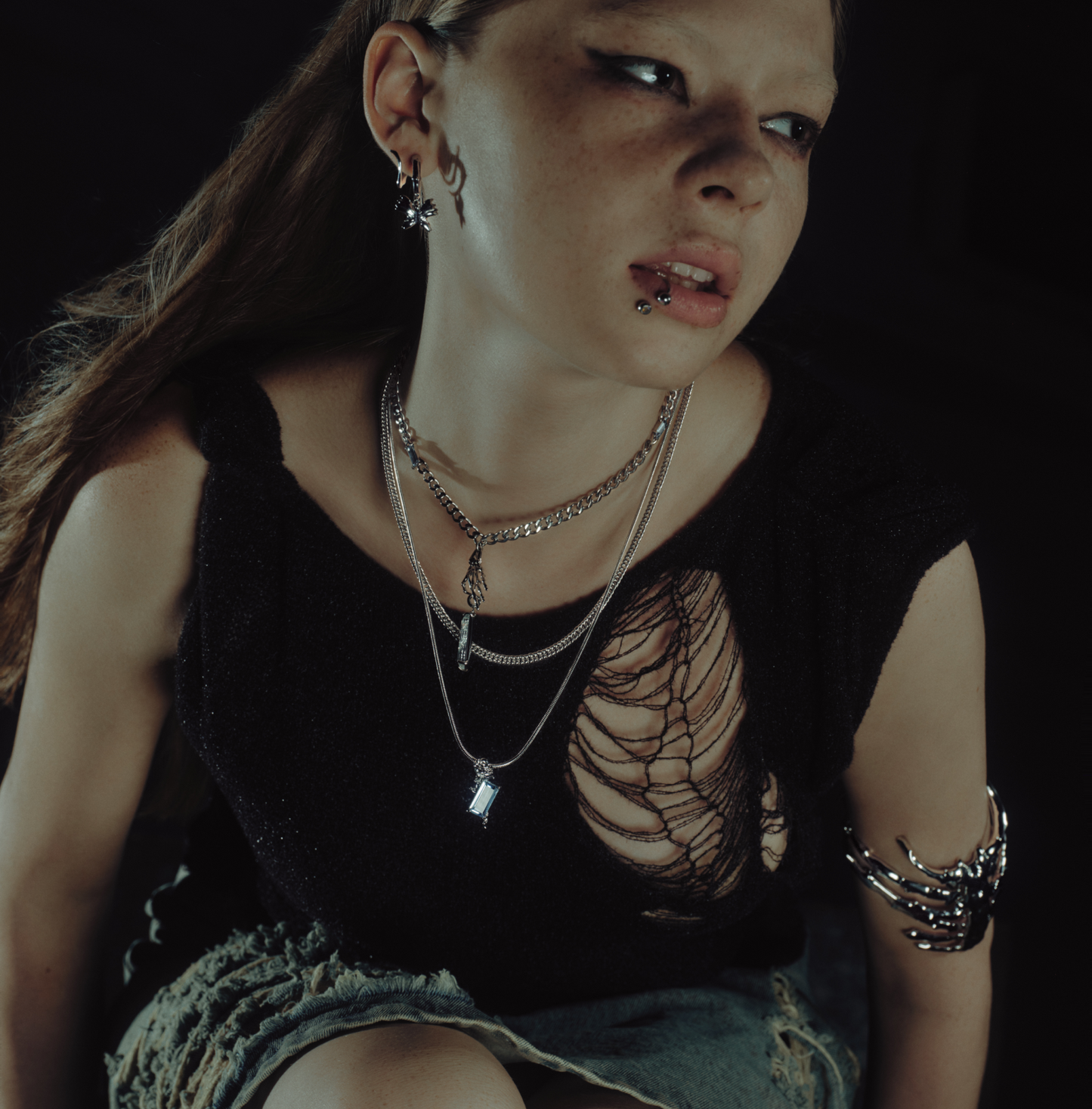The X-Files Rib Cage Skeleton Bracelet/Arm Jewellery