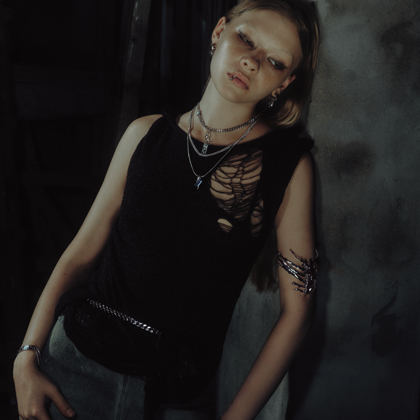 The X-Files Rib Cage Skeleton Bracelet/Arm Jewellery