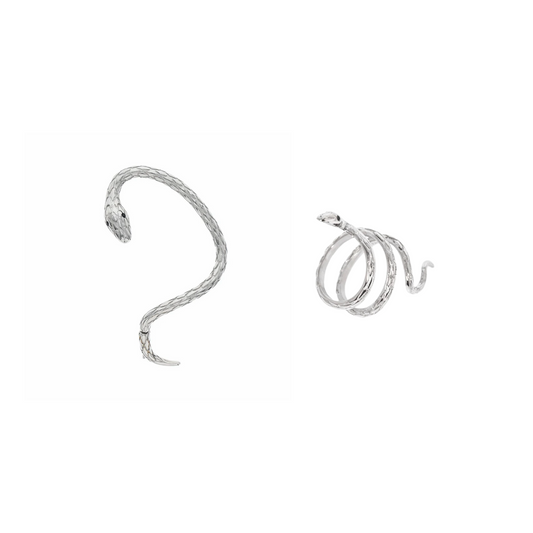 Empty Town-Snake Bundle（Clip Earring+Ring）