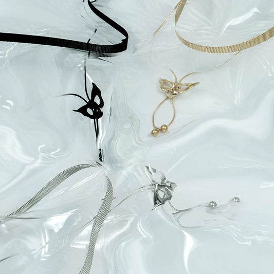 Butterfly Pendant Titanium Steel Necklace