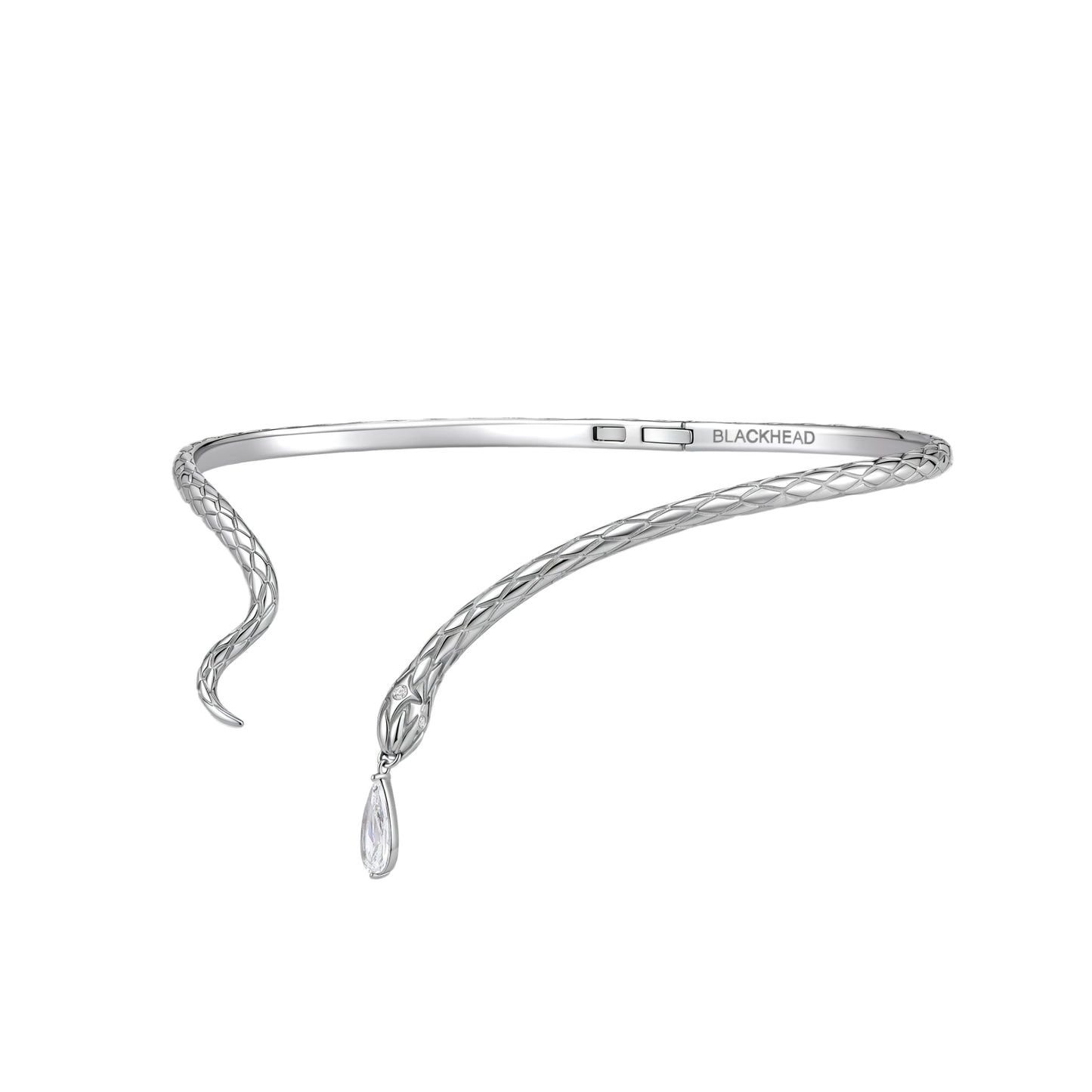 Triple Serpent Pendant Collar