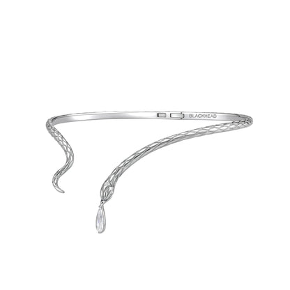 Triple Serpent Pendant Collar