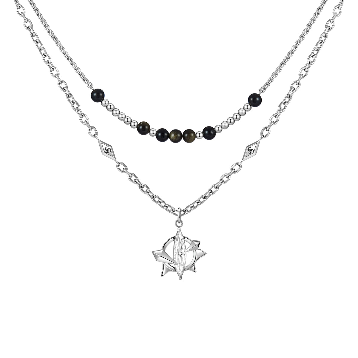Radiant Double-Layer Necklace