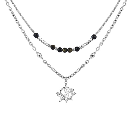 Radiant Double-Layer Necklace
